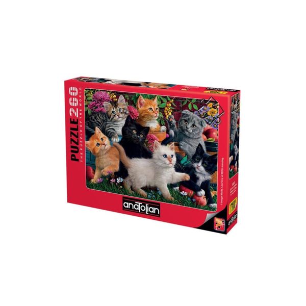 Anatolian 3327 260 Parça Oyuncu Kediler Puzzle