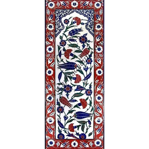 Armada Çini ED-707 40X100 Cm Lalezar Eldekoru Çini Pano