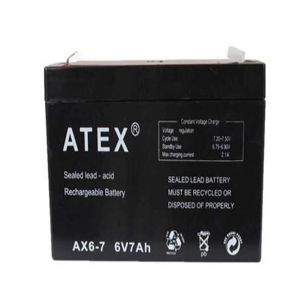 Atex Ax-12V 18Ah Bakımsız Kuru Akü