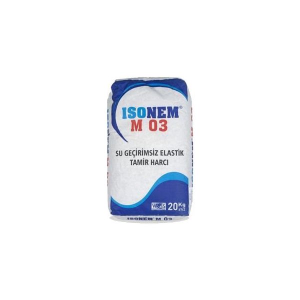 Isonem M03 Su Geçirimsiz Elastik 20 kg Tamir Harcı
