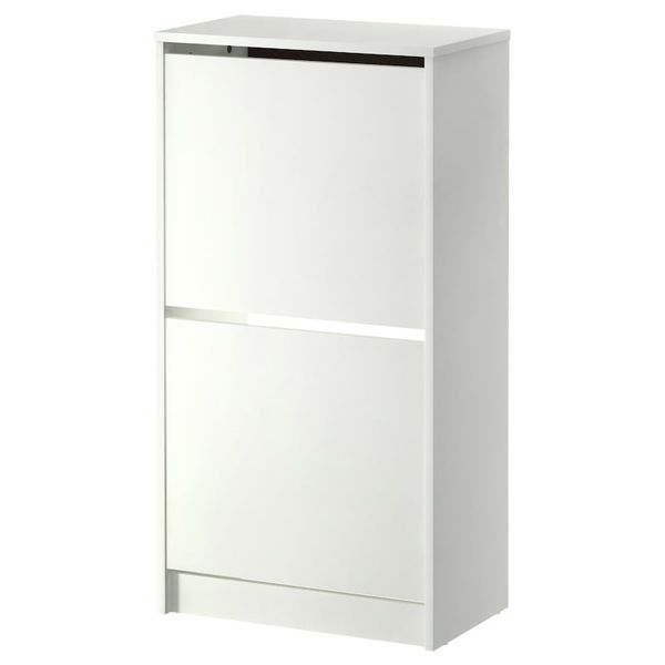 IKEA Bissa Beyaz 49x28x93 cm Ayakkabı Dolabı
