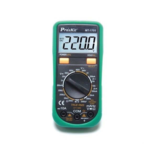 Pro's Kit Proskit MT-1705 True-Rms Dijital Multimetre