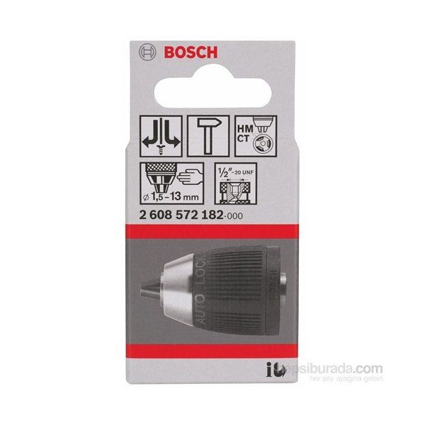 Bosch 2608572105 1.5-13 mm 1/2-20 Anahtarsız Mandren