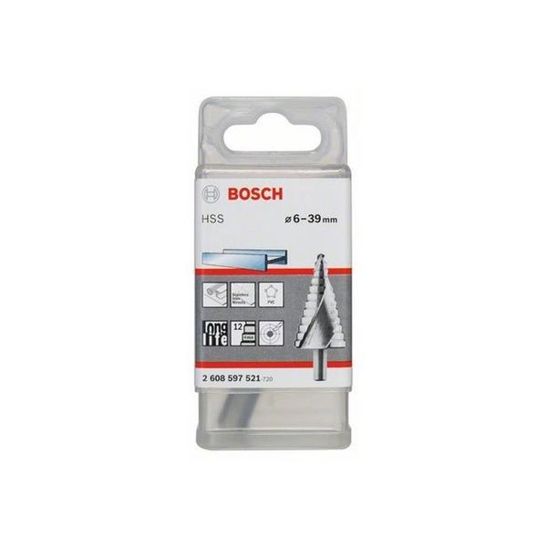 BOSCH HSS-Altın 6-39 mm 12 Kademeli Matkap Ucu