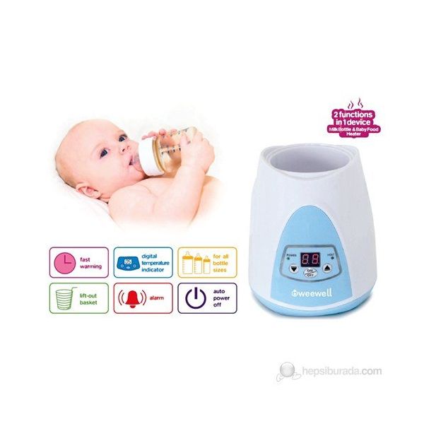 Weewell WEM-500 Biberon ve Mama Isıtıcı