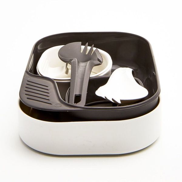Wildo 6619 Camp-A-Box Duo Light Beyaz Yemek Seti