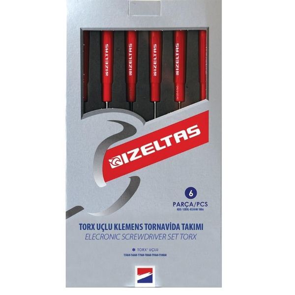 İzeltaş 4530001006 Tornavida Seti