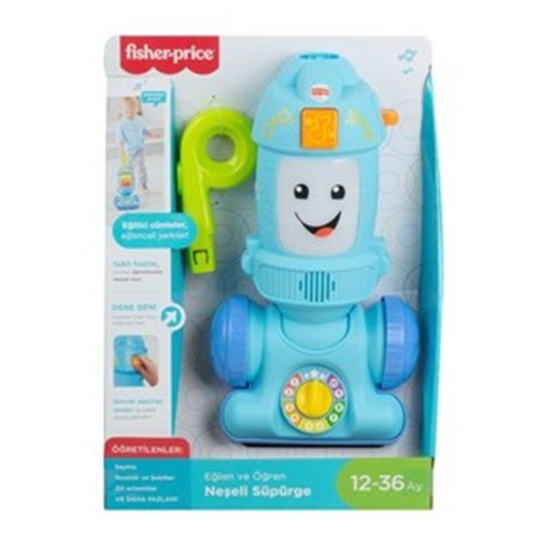 Fisher Price GTW19 Neşeli Elektrik Süpürgesi