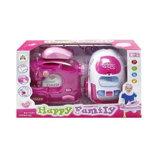 Oyuncaktoys Dikiş Seti ve Elektrik Süpürgesi Oyuncak