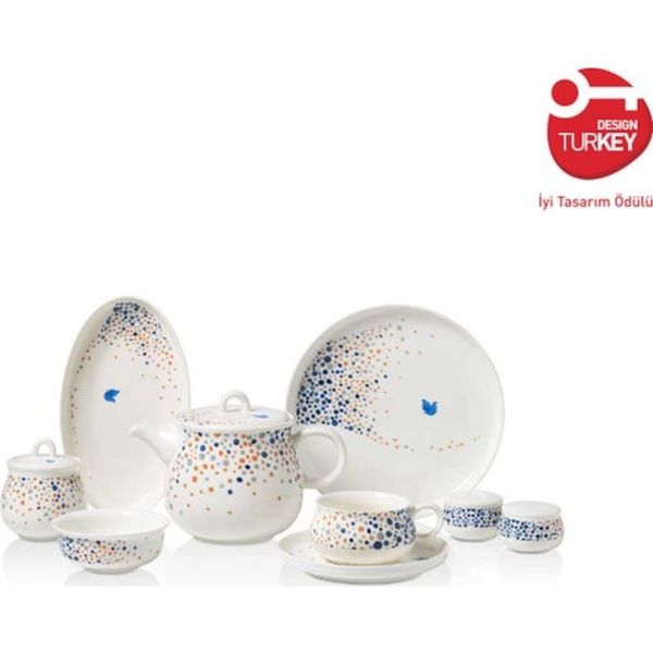 Korkmaz A8721 Aşiyan Collection 30 Parça Kahvaltı Takımı