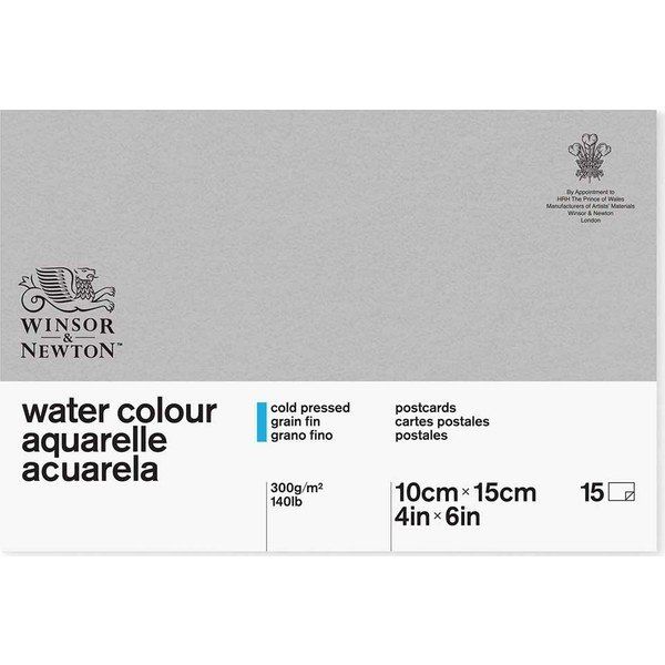 Newton Winsor & Newton : Classic : Sulu Boya Kartpostal Blok : Soğuk Baskı : 300 Gr : A5