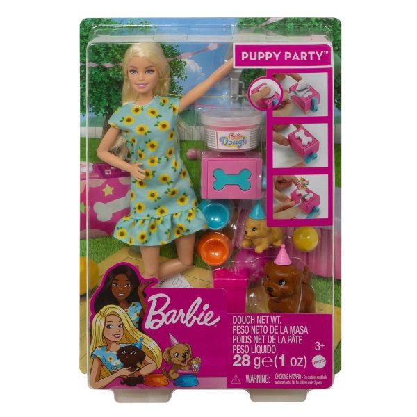 Barbie GXV75 Köpek Partisi Oyun Seti