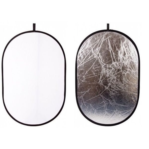 Weifeng 102X153cm Beyaz - Gümüş Çift Taraflı Reflektör