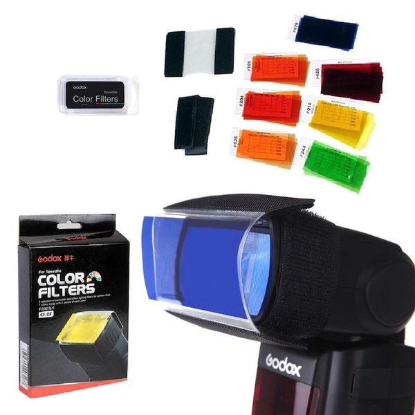 Godox CF-07 Tepe Flaş Renkli Filtre Seti