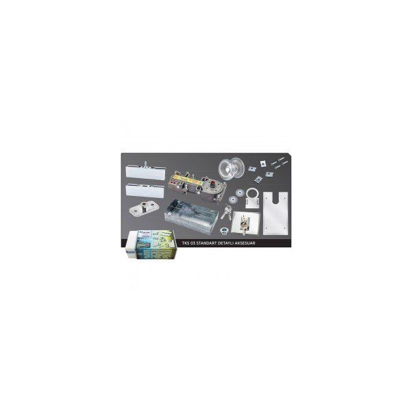 Teksan Tks 03 Cam Kapı Hidrolik Motor Standart Detay Aksesuar Seti