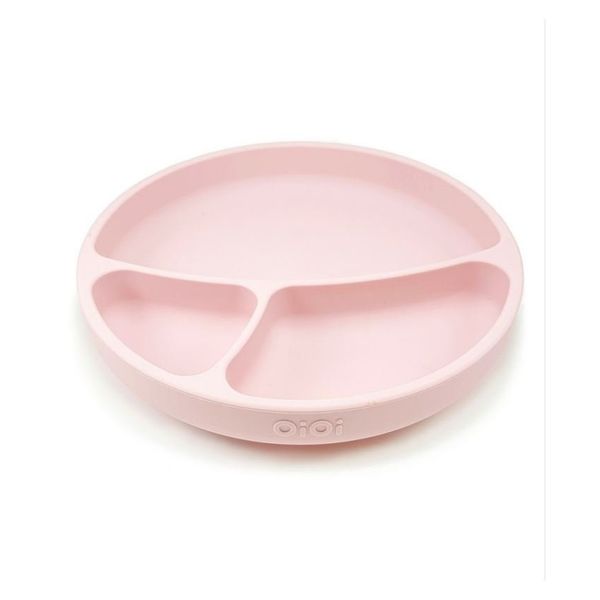 Oioi Vakum Tabanlı Pembe Silikon Tabak