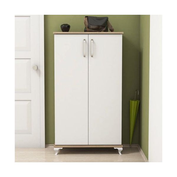 Bimossa R7030 Ceviz Beyaz 120 cm Ayakkabılık