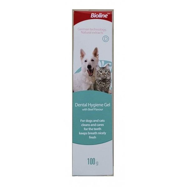 Bioline Biftek Aromalı Kedi ve Köpek Ağız Bakım Sıvısı 100 Gr