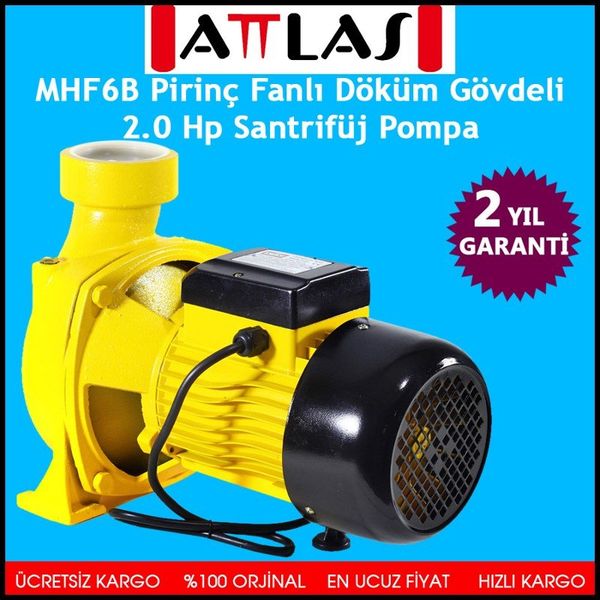Attlas MHF6B 2 Hp Santrifüj Pompa