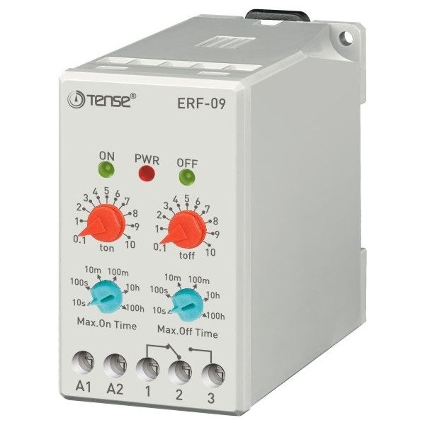 Tense ERF-09 Multifonksiyon Flaşör 1 sn 100 saat Termik Röle