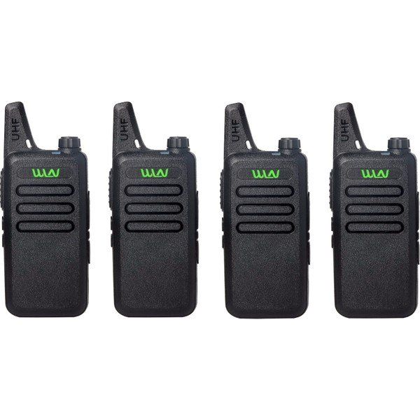 Wln KD-C1 PMR Kulaklıklı 4'lü El Telsizi Seti