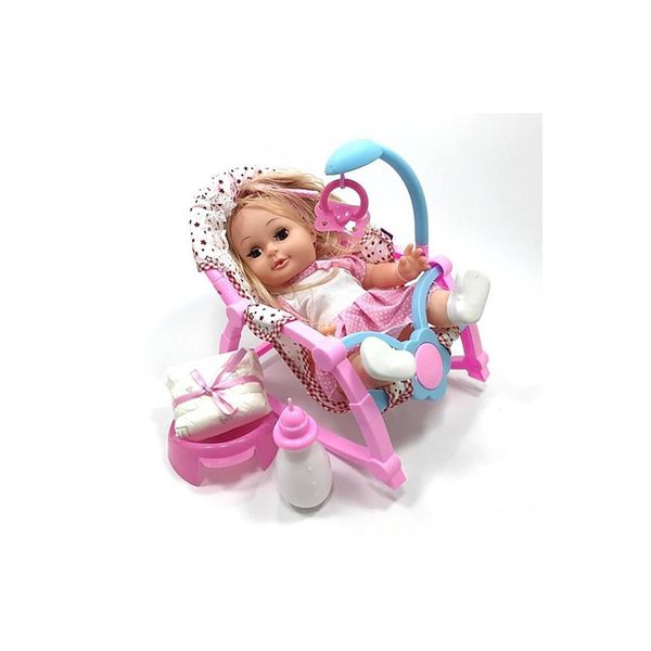 Global Toys GL100613 Pusetli Altını Islatan Konuşan Şarkı Söyleyen Bebek
