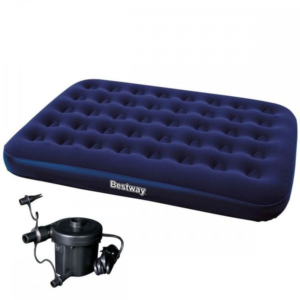Bestway 67287 Çift Kişilik Pompa Hediyeli Şişme Yatak