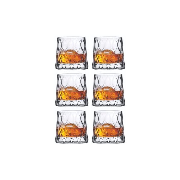 Paşabahçe 420194 6'lı Leafy Viski Bardağı