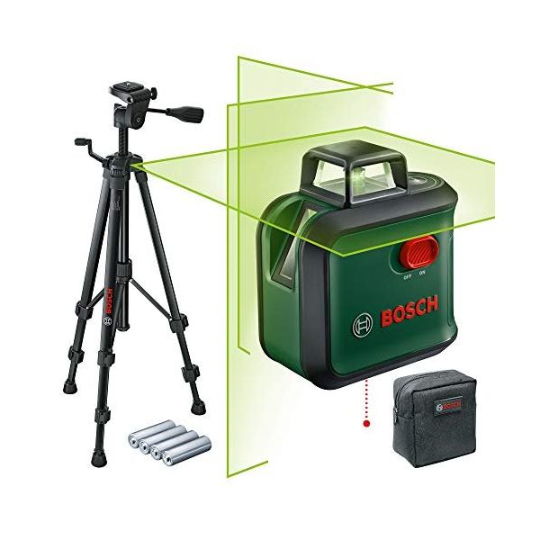 Bosch Advanced Level 360 Yeşil Çarpraz Çizgi Lazeri