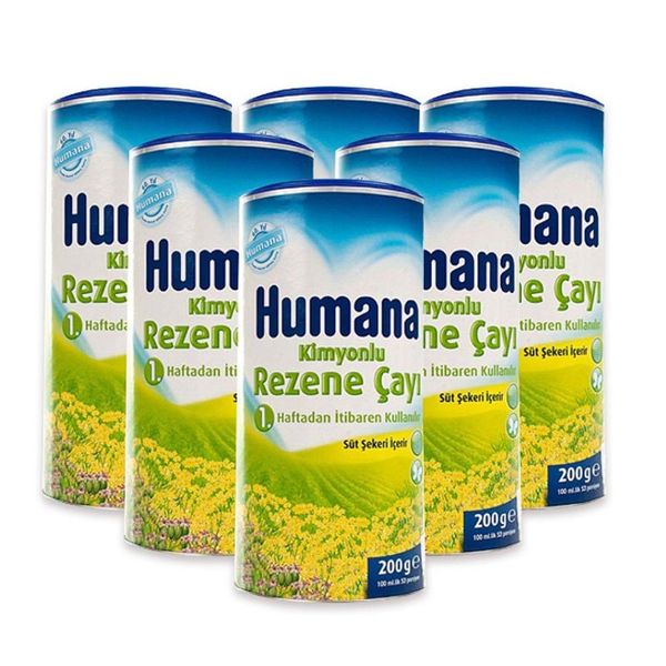 Humana Kimyonlu Rezene 6x200 gr Anne Bebek Çayı