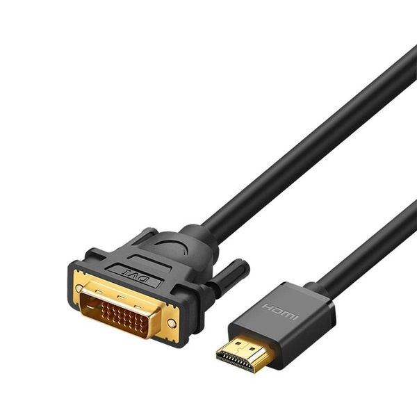 Ugreen 5 m HDMI DVI 1080P Çift Yönlü Görüntü Aktarma Kablosu