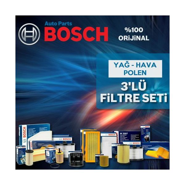 Bosch Mitsubishi Lancer 1.5 2009 2012 Filtre Bakım Seti