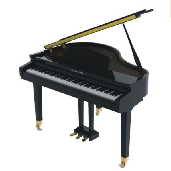 Pearl River Gp1100 Baby Grand Siyah Dijital Piyano