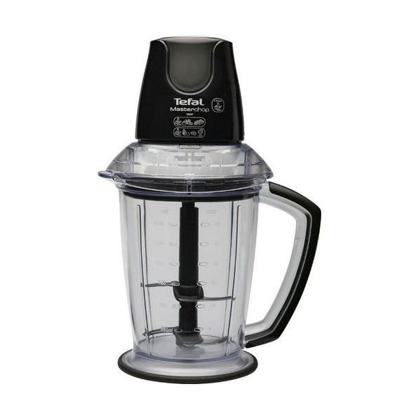 Tefal MasterChop Maxi 4 Bıçaklı Siyah Rondo ve Doğrayıcı