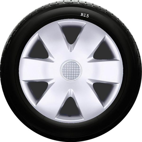 Nissan SKS-SJS 308 15 İnç 4 Adet Kırılmaz Jant Kapağı