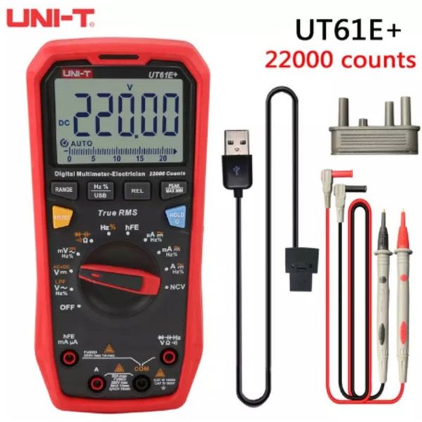 Uni-T Unit UT61E+ 1000V True RMS Dijital Multimetre Ölçü Aleti