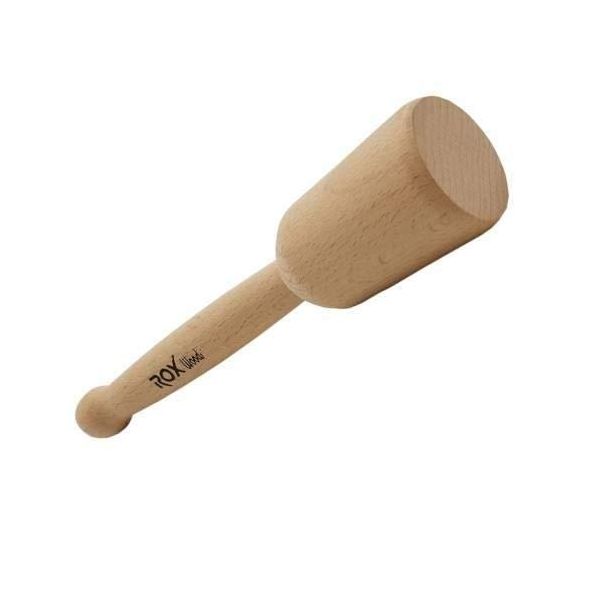 Rox Wood 15399012-S 23x4.5 cm Dikey Silindir Ahşap Tokmak