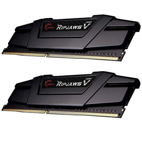 G.Skill F4-3600C18D-32GVK RipjawsV 32GB 2X16 DDR4 3600Mhz CL18 Siyah RAM Bellek
