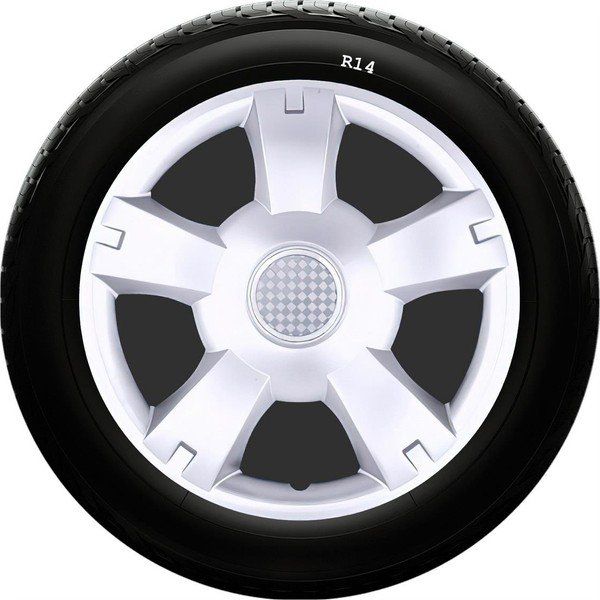 Opel SKS-SJS 201 14 İnç 4 Adet Kırılmaz Jant Kapağı