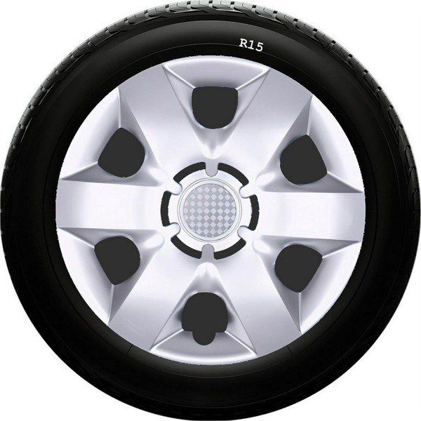 Nissan SKS-SJS 310 15 İnç 4 Adet Kırılmaz Jant Kapağı