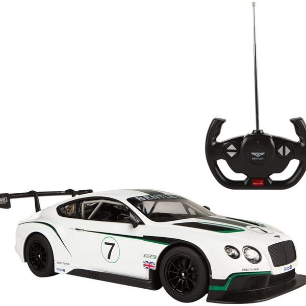 Rastar 70600 1:14 Bentley Continental GT3 Beyaz Uzaktan Kumandalı Araba