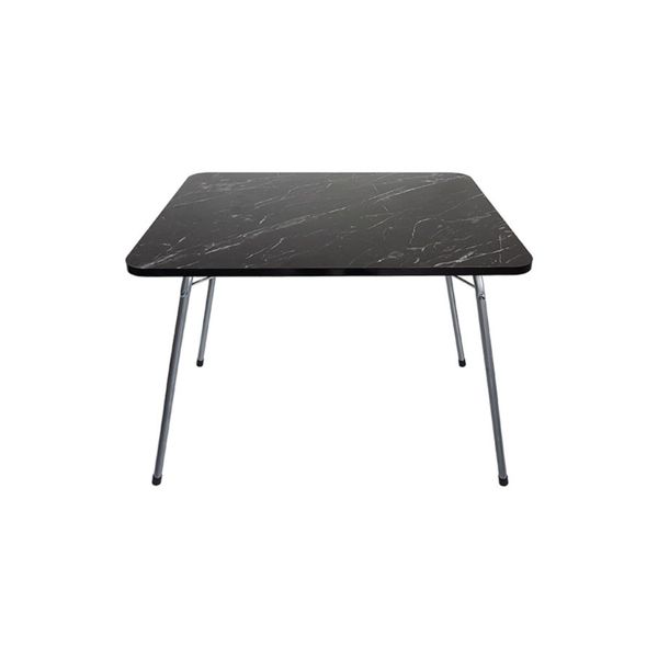 Bofigo 60x80 Granit Desenli Katlanır Masa Balkon Bahçe Kamp Masası Piknik Masası