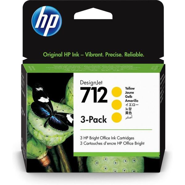HP 3ED79A Sarı 29 ml Mürekkep Kartuş