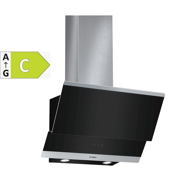 Bosch DWK065G60T C Sınıfı 3 Kademeli Elektronik Duvar Tipi Davlumbaz Siyah
