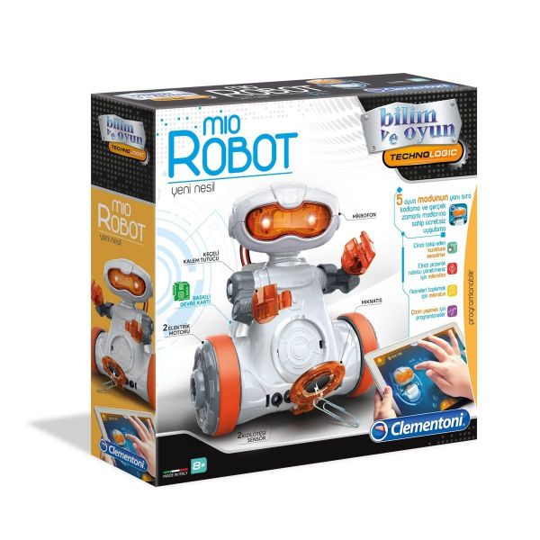 Clementoni Mio Robot Yeni Nesil /Robotik Laborutavarı