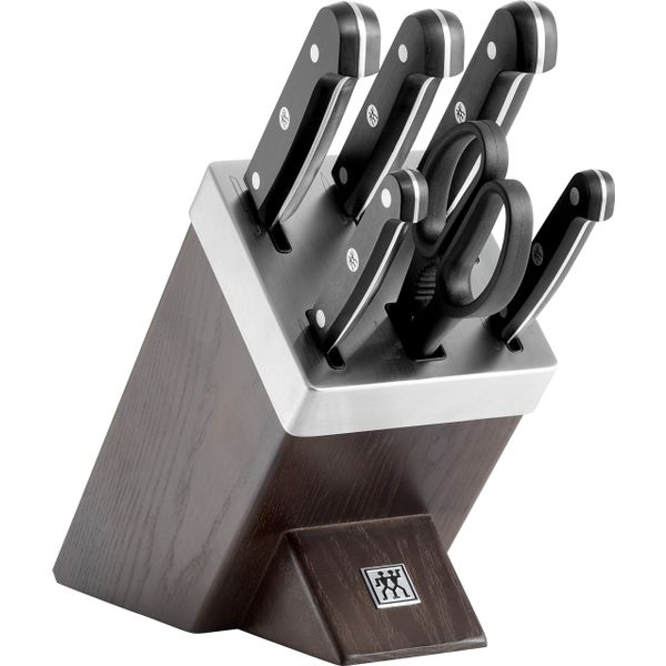 Zwilling 384480070 Pro Kendinden Bilemeli 7 Parça Blok Bıçak Seti