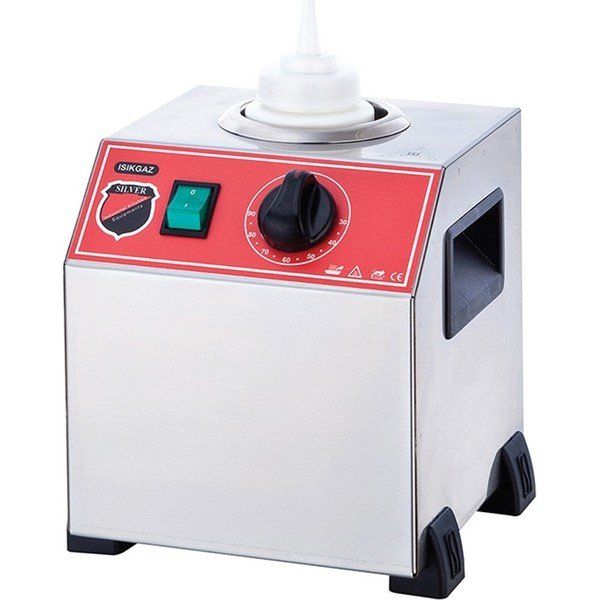 Işıkgaz Silverinox Elektrikli Tekli Şişe Sosluk Isıtıcı