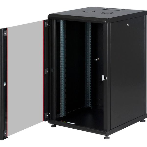 Lande LN-PR20U6060-BL-121 20U 19'' 600x600 Dikili Tip Kabinet
