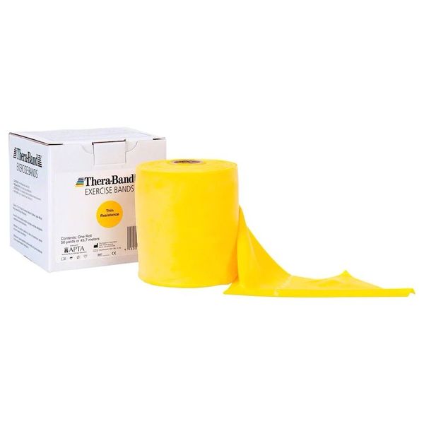 Theraband Thera-Band 50120 Sarı Egzersiz Bandı 45 Metre Hafif Sert