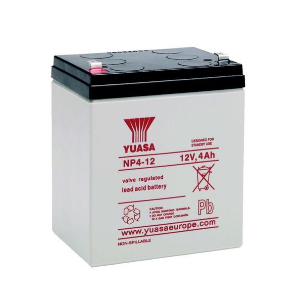 Yuasa 12V 4Ah Bakımsız Kuru Akü